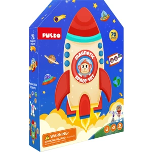 Manyetik Oyun Seti - Uzay (70 Parça)