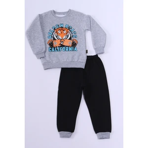 Erkek Çocuk 3 Iplik Eşofman Takımı Karakter Baskılı E7