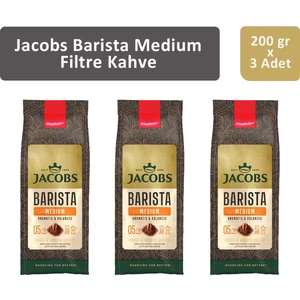 Barista Medium Filtre Kahve 200 gr x 3 Adet