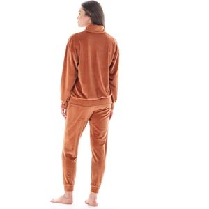 Kadın Kadife Uzun Kol Pijama Takımı 4956