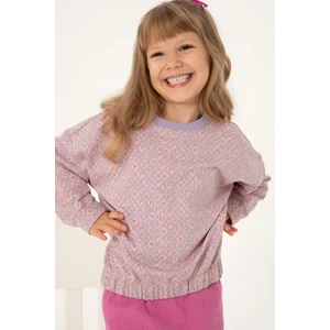 U.S. Polo Assn. Kız Çocuk Lila Sweatshirt 50298156-VR034