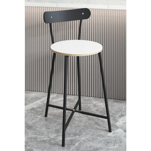 Bar Sandalyesi Oval Mutfak Taburesi 1512