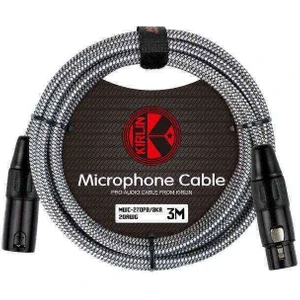 Cable MWC-270PB 3 MT Örgülü Mikrofon Kablosu