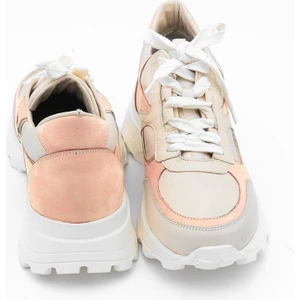 +7,5 cm Boy Uzatan Gizli Topuklu Kadın Spor Ayakkabı Çok Renkli Sneaker