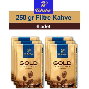 Gold Selection Öğütülmüş Filtre Kahve 6 x 250 gr