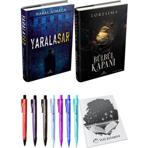 Bülbül Kapanı 1 Ciltli Loresima ve Ephesus Yayınları Yaralasar 1 Ciltli Maral Atmaca 2li Set + Hediyeli
