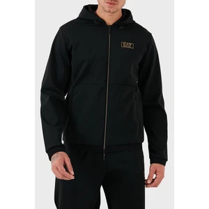 Ea7 Pamuk Karışımlı Regular Fit Kapüşonlu Çift Yönlü Fermuar Sweat Erkek Sweat 7M000035 AF10343 UC001