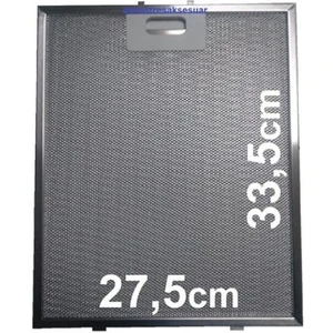 5274 Için Davlumbaz Aspiratör 275X335 Alüminyum Yağ Süzgeç Tel Kaset Filtre