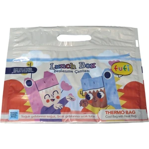 Thermo Bag 17CM X27CM Kilitli Termoslu Beslenme Çantası 2 Adet