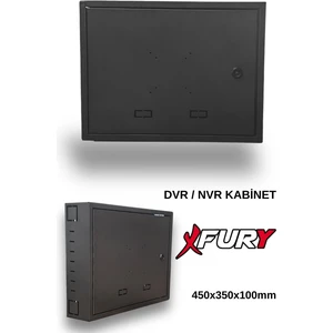 Dvr Pano/box Nvr Cctv Rack Kabinet Ve Monitör Koruma Kutusu Antrasit