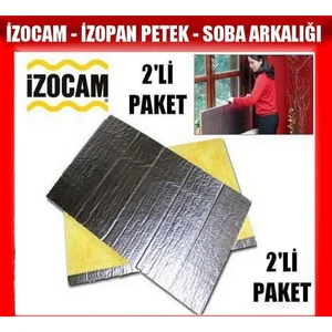 Izocam 2'li Folyolu Kalorifer-Radyatör-Soba Arkalığı Izopan 15MMX55CMX90CM