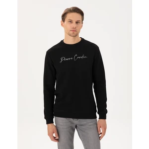 Pierre Cardin Erkek Siyah Regular Fit Sweatshirt 50296750-VR046