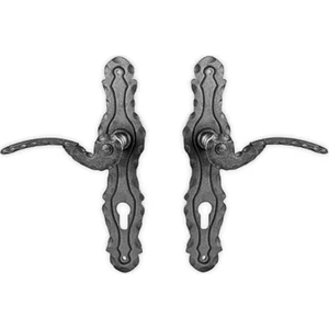 Dekoratif Ferforje Metal/demir Kapı Kolu