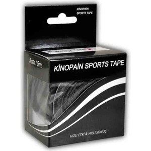Kino Pain Kas Bantı Siyah 5cm×5m.
