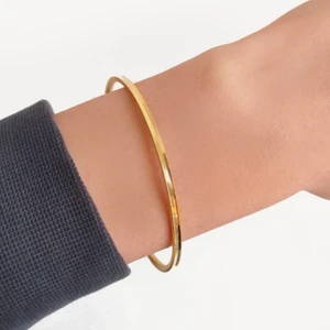 Ajda Bilezik Altın Kaplama Paslanmaz Kararmaz Kadın Bileklik Garantili 1 Adet