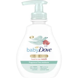 Dove Baby Baby Dove Bebekler için Kokusuz Saç ve Vücut Şampuanı 200 ml