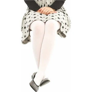 Çorapdiyarı & Bella Calze Mikro 50 Düz Krem Çocuk Külotlu Çorap