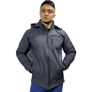 Bafaco Tekstil /  Soft Shell Antrasit Mont