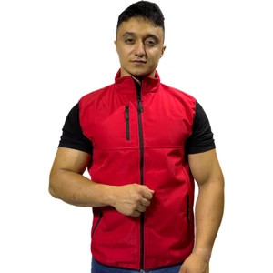 Bafaco Tekstil /  Soft Shell Kırmızı Yelek