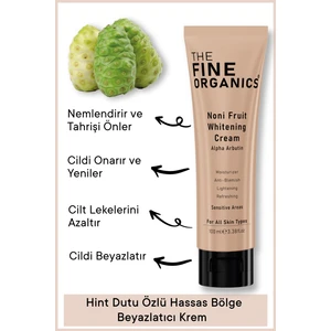 The Fine Organics Hint Dutu Özlü Yüz ve Hassas Bölge Beyazlatıcı Krem