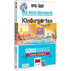 Yargı Yayınevi 2025 ÖABT Okul Öncesi Öğretmenliği Kindergarten Tamamı Çözümlü Soru Bankası