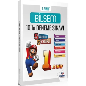 Kurul Yayıncılık 1. Sınıf Bilsem 10 Lu Deneme Sınavı