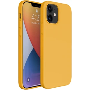 Piyasa Sepeti Apple iPhone 14 Plus 6.7'' İnce Mat Silikon Kılıf Sarı