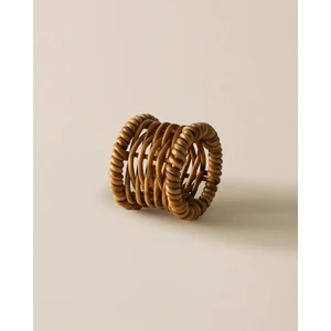 Madame Coco Verdoyant Peçete Yüzüğü - Naturel