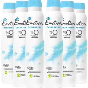 Ocean Fresh Kadın Deodorant 6 x 200 ml