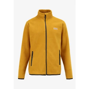 Discovery Expedition Düz Hardal Erkek Polar Sweatshırt D4WM-SWT3994