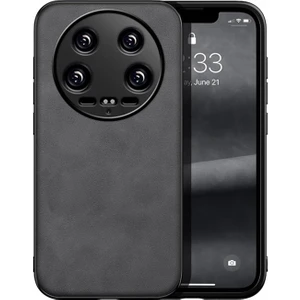 Xiaomi 14 Ultra Için Luxury Leather Series Deri Desenli Plastik Koruma Kılıf - AL8125