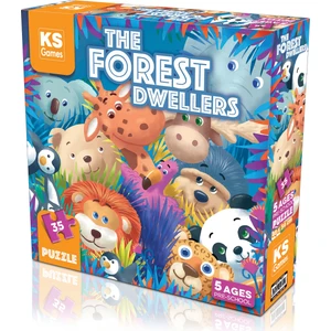 KS Games The Forest Dwellers 35 Parça Puzzle