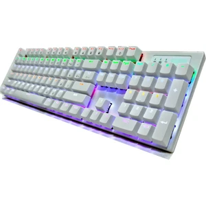 Mk-11 Beyaz Mekanik Gaming Klavye - Blue Switch - RGB Aydınlatmalı -Kablolu