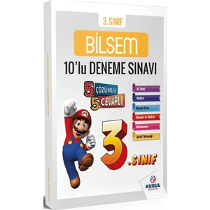 Kurul Yayıncılık 3. Sınıf Bilsem 10'lu Deneme Sınavı