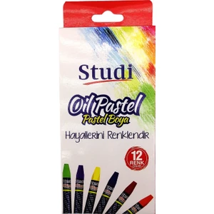 Oil Pastel Boya 12 Renk