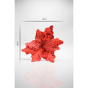 Premium 25*25 Cm Yılbaşı Süs Yapay Çiçek