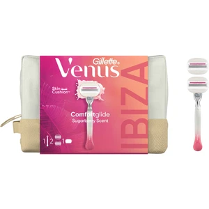 Gillette Venus Comfort Glide Sugarberry Tıraş Makinesi + 1 Adet Başlık + Çanta