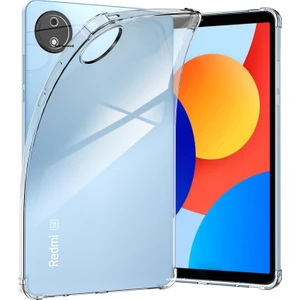 M.TK Moveteck Xiaomi Redmi Pad Se 8.7 Inç Tablet Kılıfı Şeffaf Köşe Darbe Korumalı Dayanıklı Armor Zırh Anti Shock Tablet