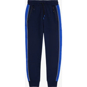 Discovery Expedition Koyu Mavi Erkek Jogger Baskılı Eşofman Altı D4WM-EA3274