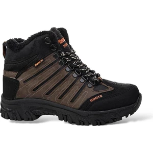 Unisex Kürklü Outdoor Bot Kahverengi