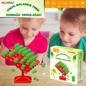 Kurbağa Denge Ebeveyn Çocuk Etkileşimi Oyunu Eğitici Oyuncak Kutu Oyunu