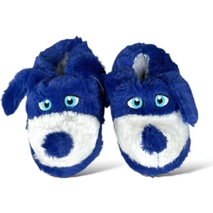 Sevimli Köpek Figürlü Çocuk Panduf MAVİ