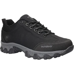 Soğuk Geçirmez Unisex Outdoor Trekking Bot Ayakkabı SİYAH - FÜME