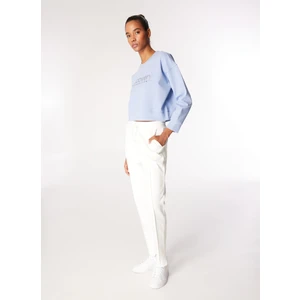 Discovery Expedition Kırık Beyaz Kadın Basic Fit Eşofman Altı D4WL-EA3003