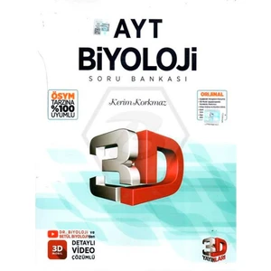 3D Yayınları Ayt Biyoloji Soru Bankası