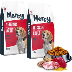 Biftekli Yetişkin Köpek Maması 15 kg x 2 Adet
