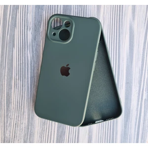 Pirok Store Apple iPhone 15 Uyumlu Kamera Korumalı Içi Kadife Silikon Kılıf