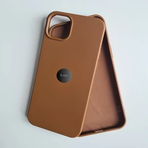 Pirok Store Apple iPhone 15 Plus (6.7 Inç) Uyumlu Lansman Içi Kadife Silikon Kılıf