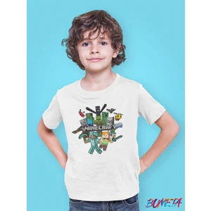 Bumeta Minecraft LEGO All Karakter Characters Oyun Game Çocuk Tişört T-Shirt