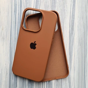 Pirok Store Apple iPhone 15 Pro (6.1 Inç) Uyumlu Lansman Içi Kadife Silikon Kılıf